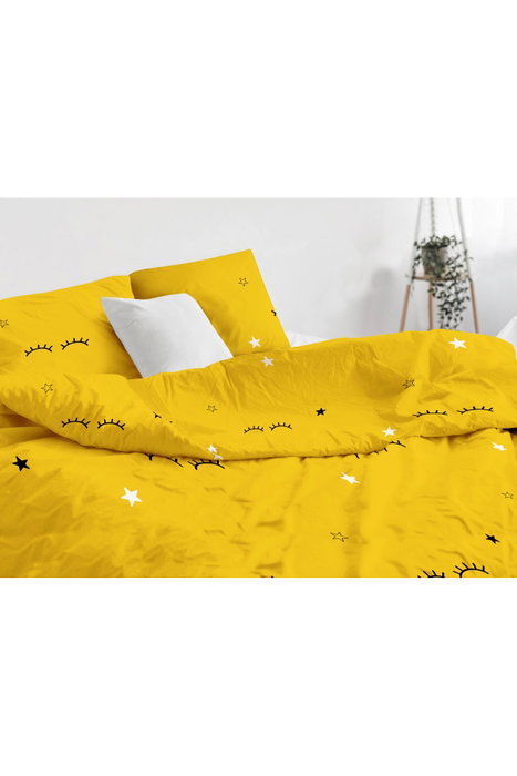 L'essentiel linge de maison Juego de funda nórdica Dide - Amarillo, 140 x 200 cm L'essentiel linge de maison Juego de funda nórdica Dide - Amarillo, 140 x 200 cm